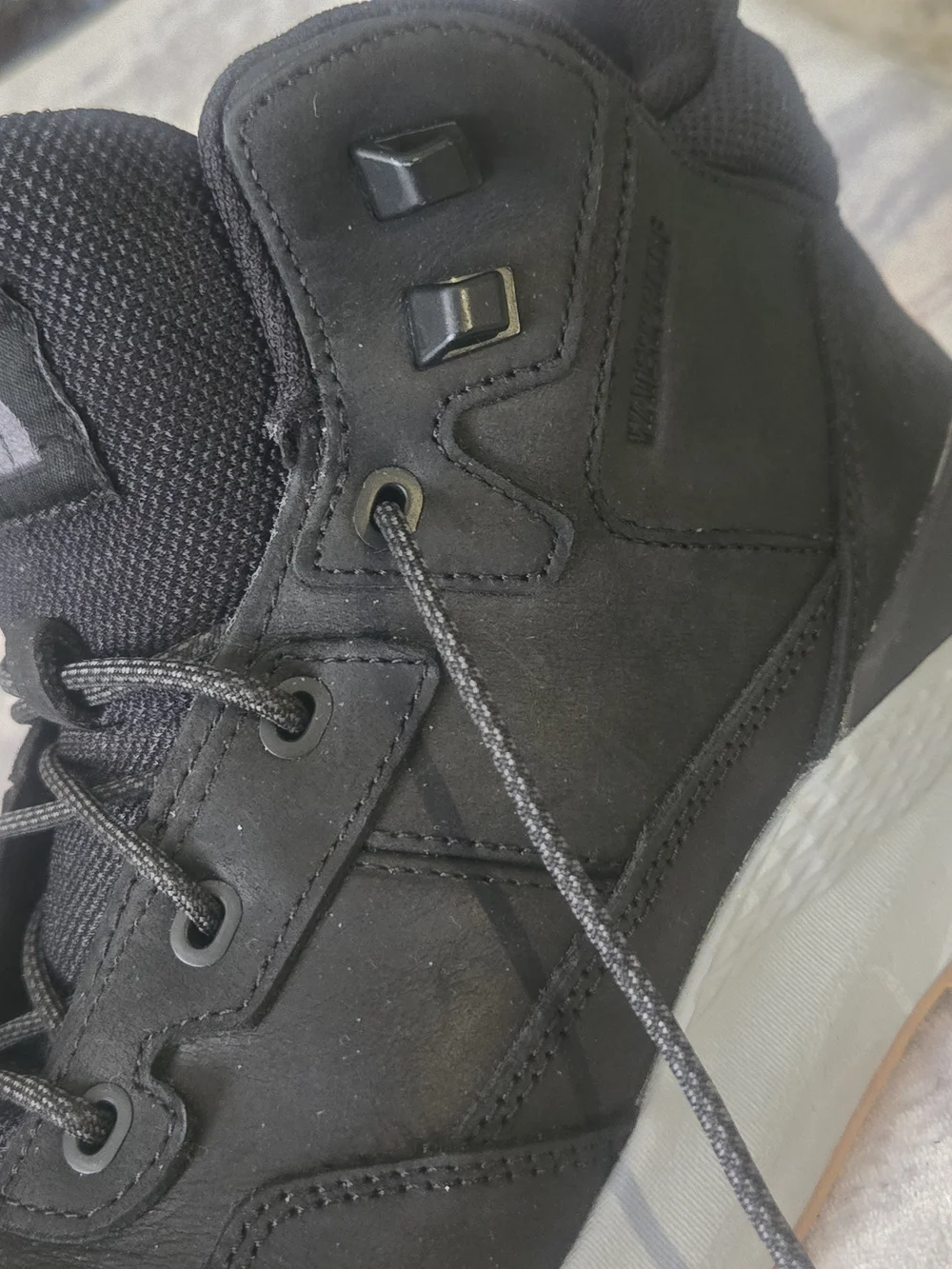 The North Face Men's Black and Gray Hiking Boots 9 / 42